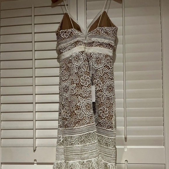 Self Portrait Lace Midi Dress - Picture 1 of 2